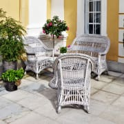 all weather wicker patio set