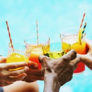 summer pool party