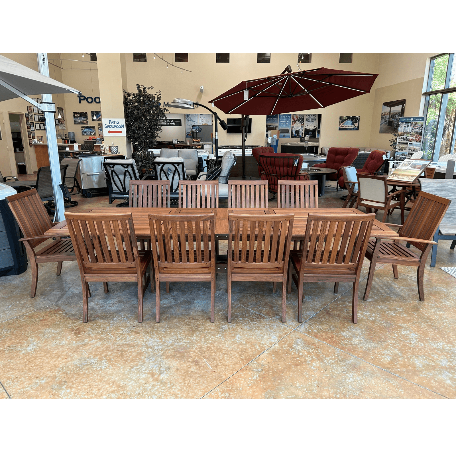 Jensen Richmond Extension Table 11pc Set